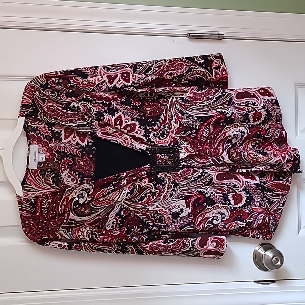 Dress barn dressy knit top